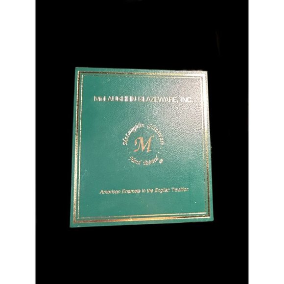 McLaughlin Glazeware White Enamel Washington D.C Box U.S Presidents Collection - Picture 5 of 5